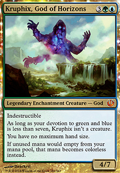 Kruphix, God of Horizons feature for Kruphix's Chosen