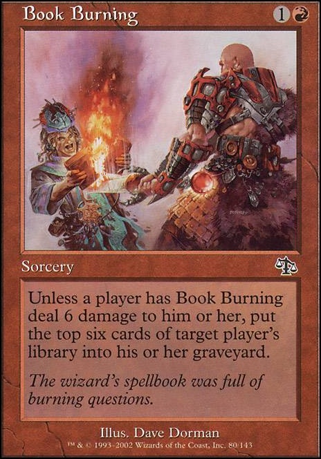 Featured card: Book Burning
