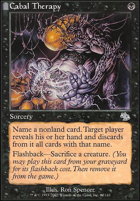 Featured card: Cabal Therapy