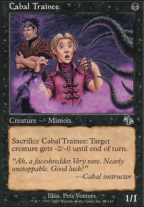 Featured card: Cabal Trainee
