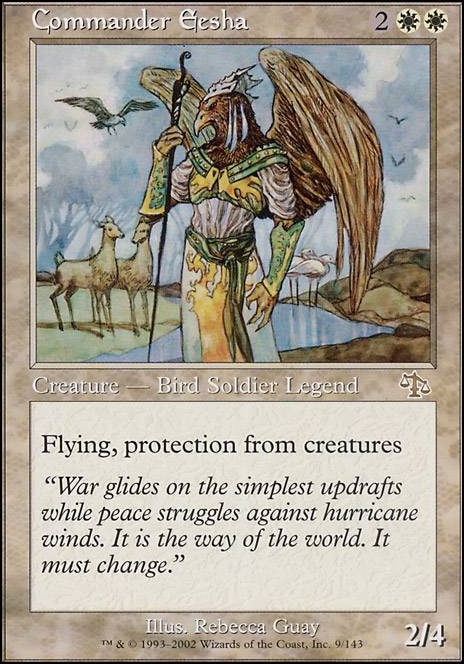 Commander Eesha feature for Winds of Peace