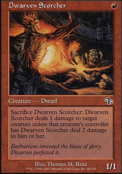 Featured card: Dwarven Scorcher
