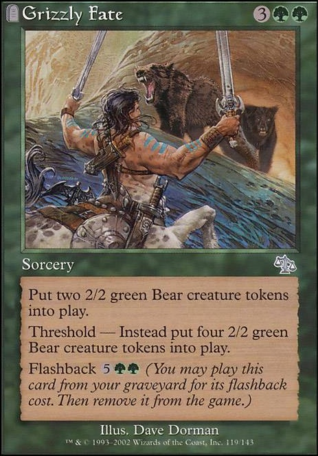 Grizzly Fate feature for Teaching Deck - Bear With Me