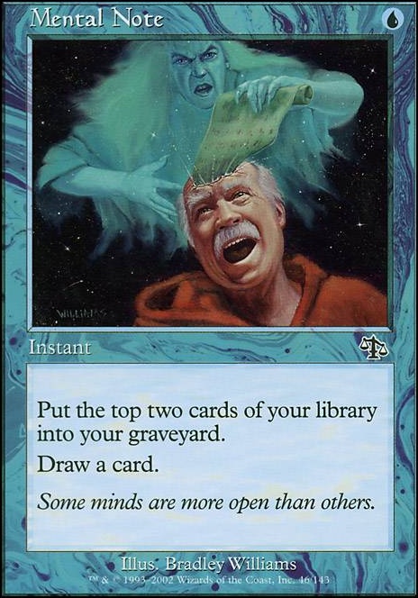 Featured card: Mental Note