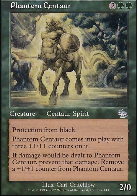 Phantom Centaur feature for mowu green spirit commander