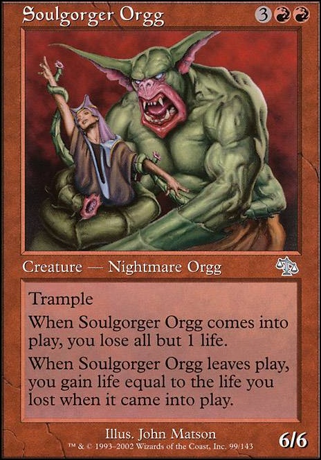 Featured card: Soulgorger Orgg