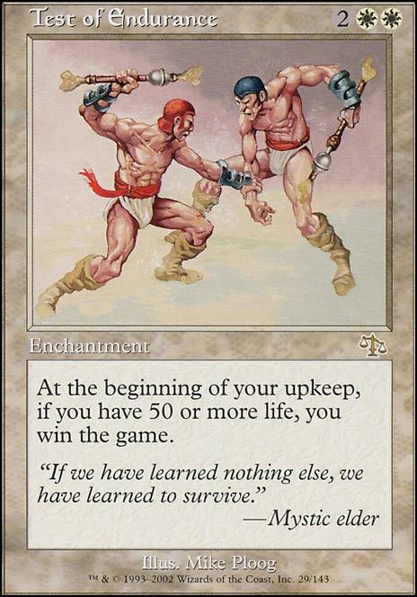 Featured card: Test of Endurance