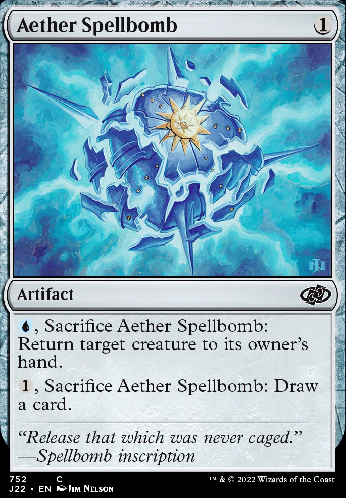 Featured card: Aether Spellbomb