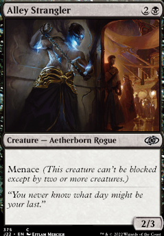 Alley Strangler feature for Abzan Aetherborn Tribal