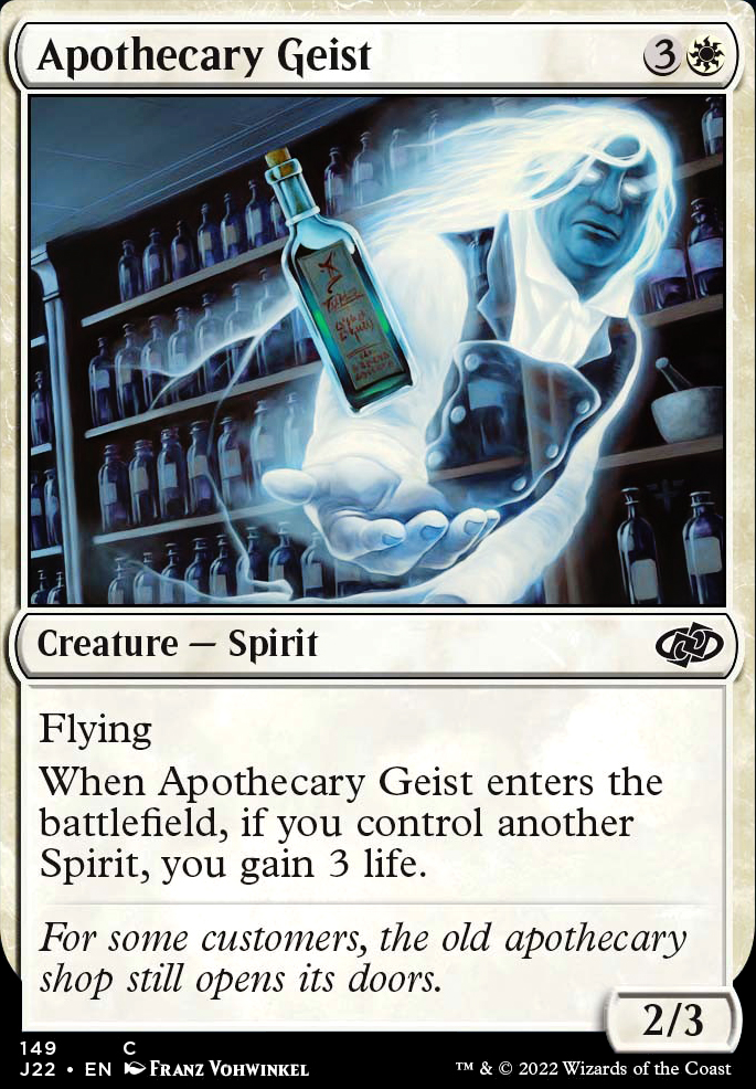 Featured card: Apothecary Geist