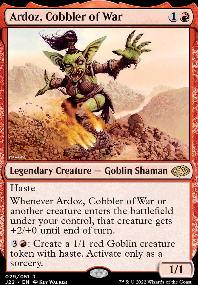 Commander: Ardoz, Cobbler of War