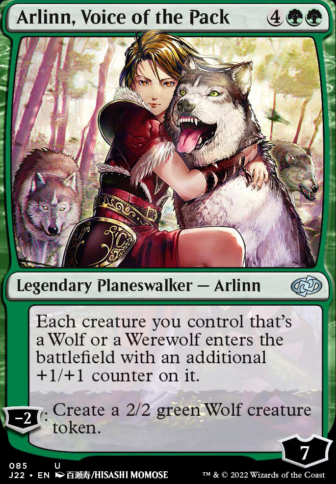 Featured card: Arlinn, Voice of the Pack