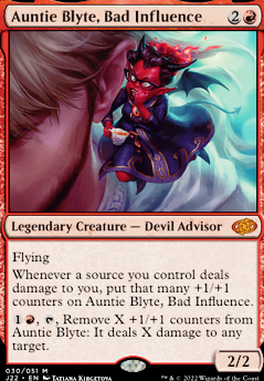 Featured card: Auntie Blyte, Bad Influence