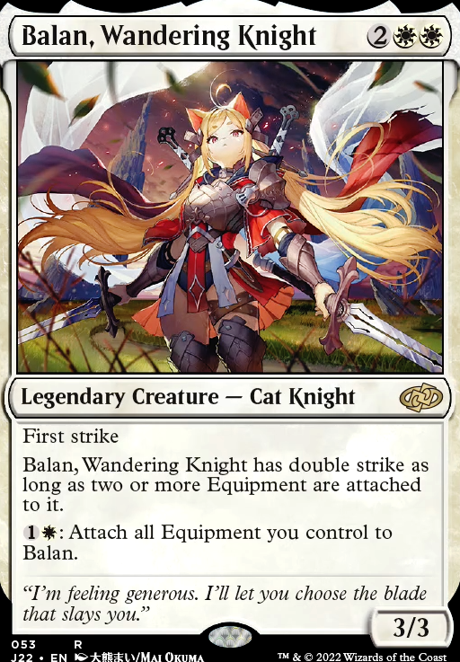 Featured card: Balan, Wandering Knight