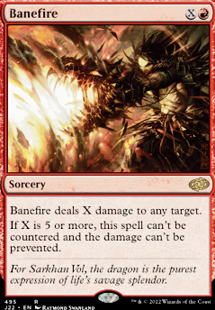 Banefire feature for Temur Oneshot