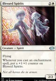 Blessed Spirits feature for Hazoret the Pervert EDH