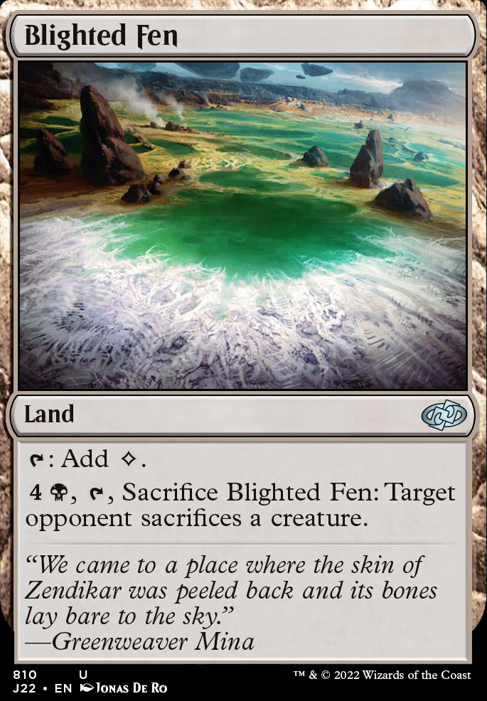 Featured card: Blighted Fen