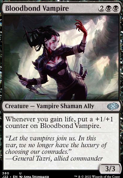 Bloodbond Vampire feature for Vampire Ally Drain