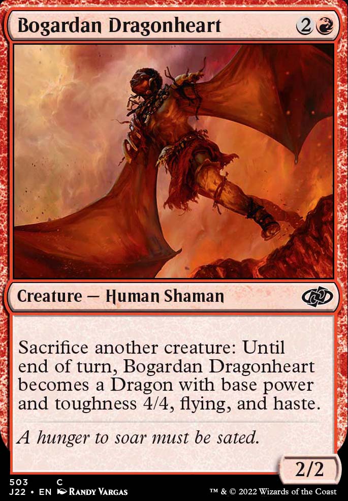 Featured card: Bogardan Dragonheart