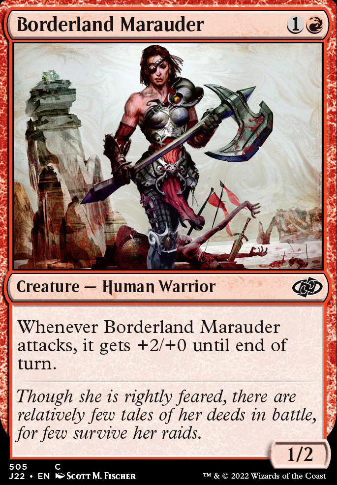 Featured card: Borderland Marauder