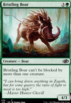 Featured card: Bristling Boar