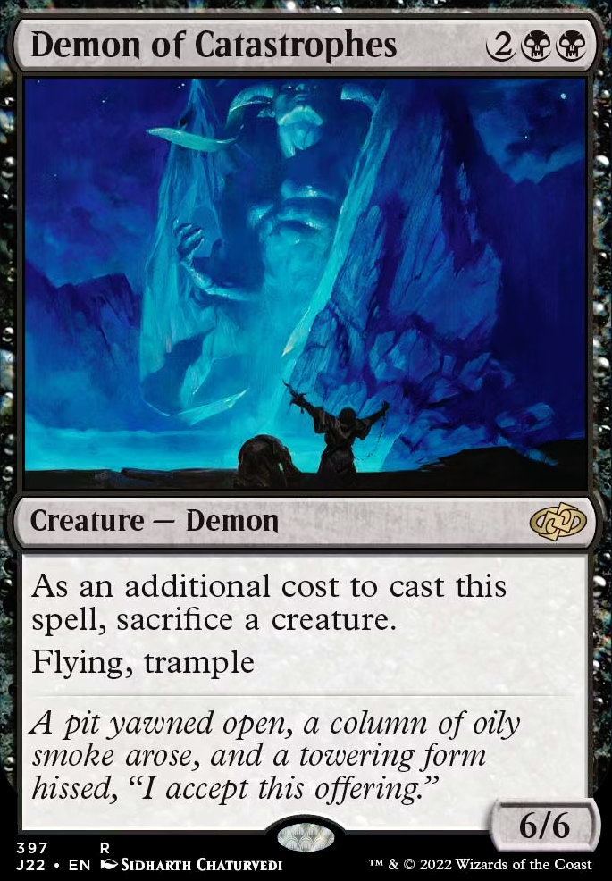 Demon of Catastrophes feature for Orzhov vampire