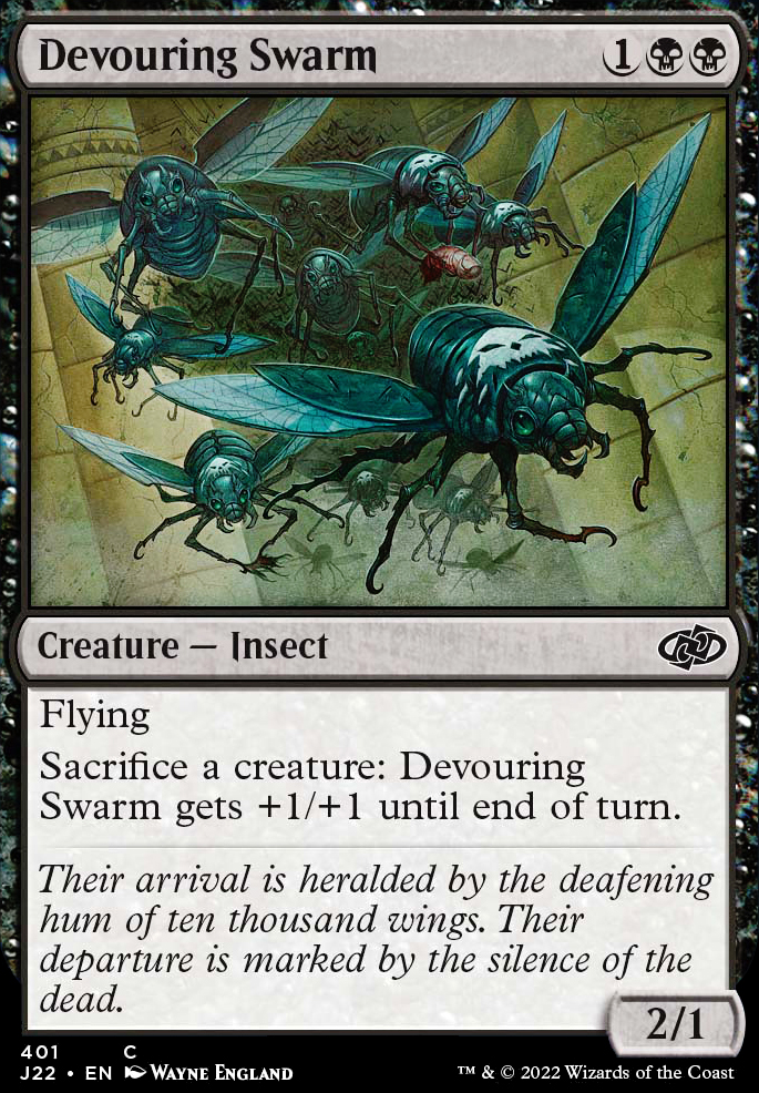 Featured card: Devouring Swarm