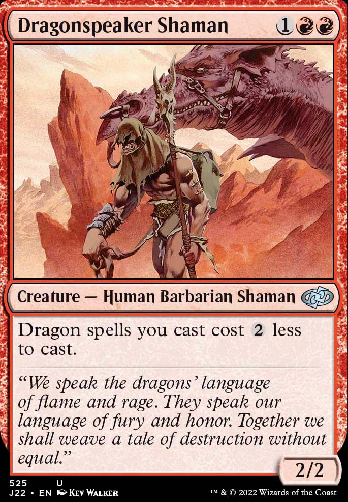 Dragonspeaker Shaman feature for Dragons