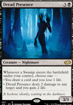 Dread Presence feature for Swamp Sweep