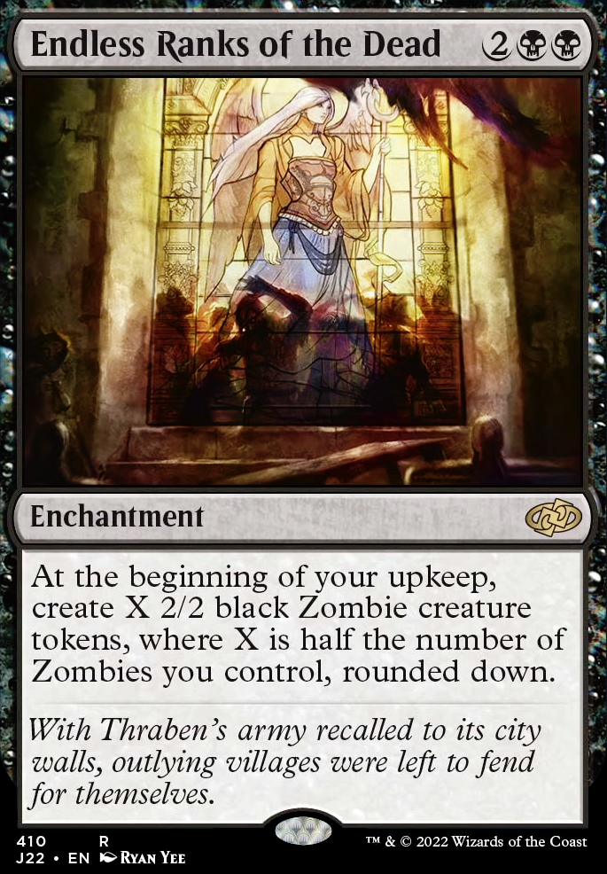 Endless Ranks of the Dead feature for Zombies EDH v2
