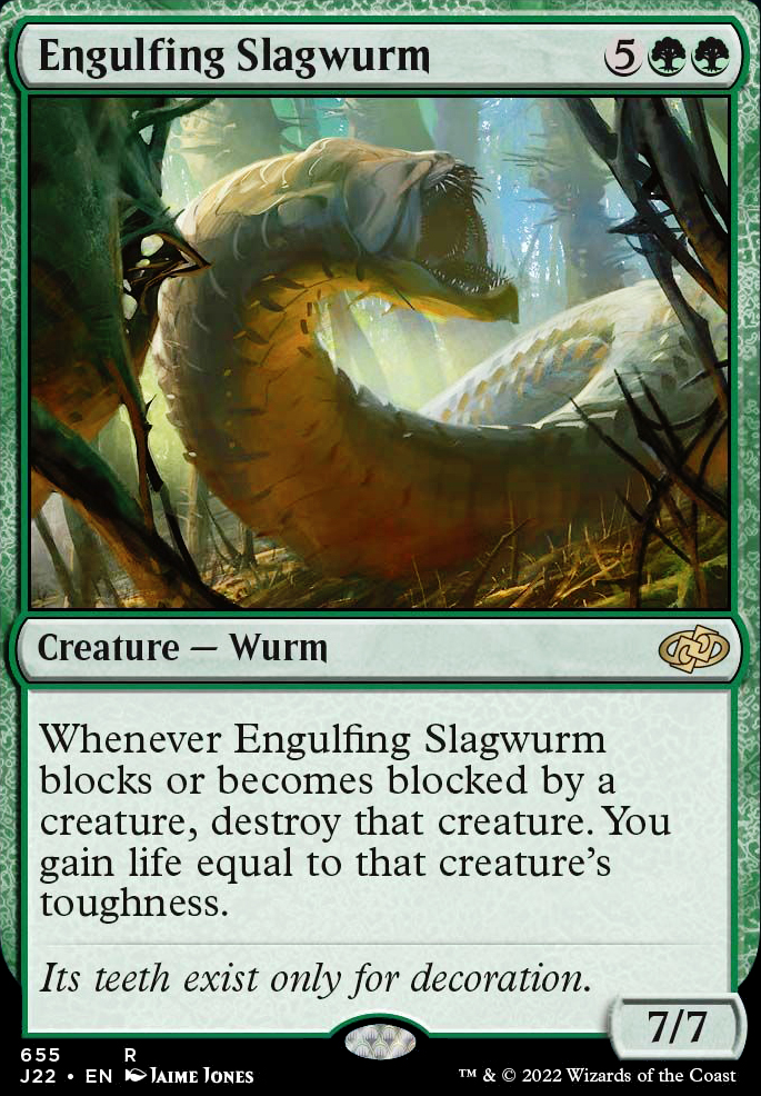 Featured card: Engulfing Slagwurm