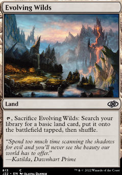 Evolving Wilds feature for Boros Golem CMDR