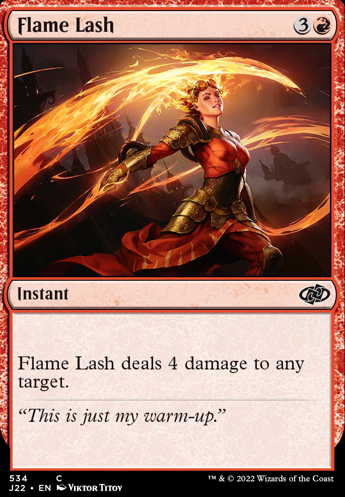 Featured card: Flame Lash