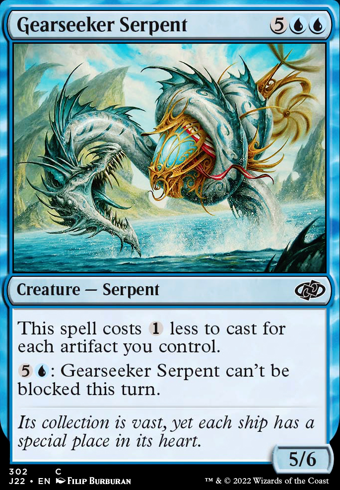 Featured card: Gearseeker Serpent