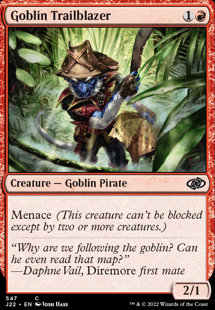 Featured card: Goblin Trailblazer