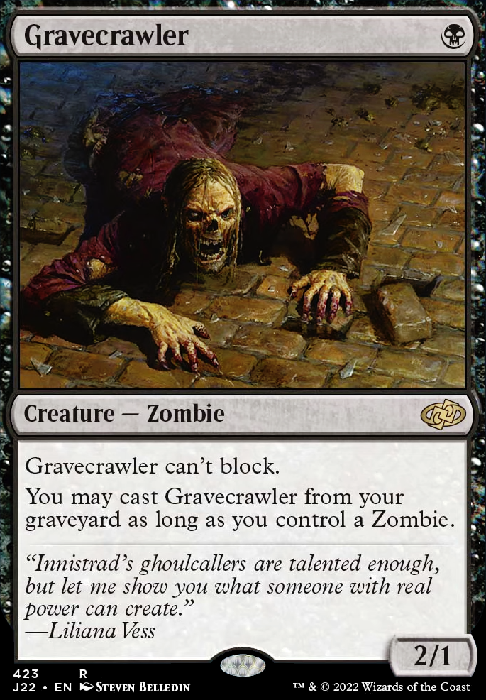 Gravecrawler feature for Ob Nixilis, of the Combo