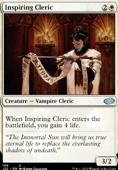 Featured card: Inspiring Cleric