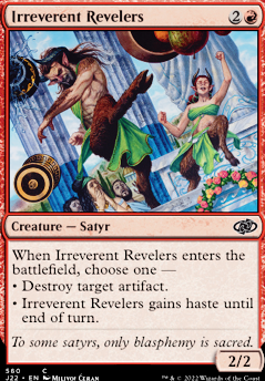 Featured card: Irreverent Revelers