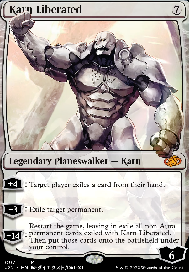 Karn Liberated feature for RG Tron