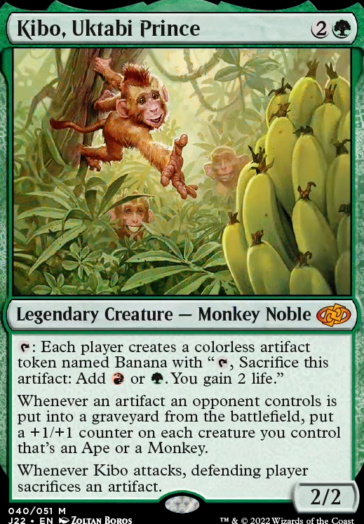 Kibo, Uktabi Prince feature for Monkey commander