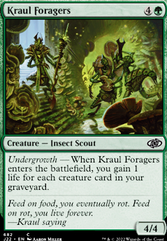 Featured card: Kraul Foragers