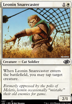 Featured card: Leonin Snarecaster