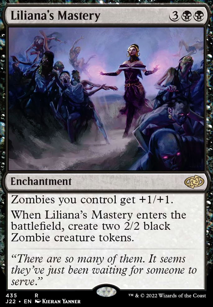 Liliana's Mastery feature for Zombie