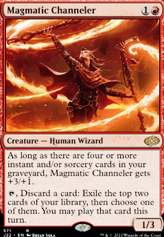 Magmatic Channeler feature for Modern: Grixis Wizards Iteration