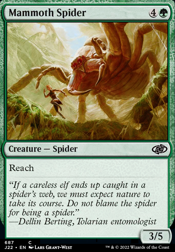 Featured card: Mammoth Spider