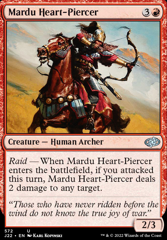 Featured card: Mardu Heart-Piercer