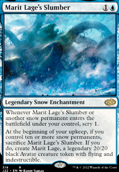 Marit Lage's Slumber feature for Blue Decks can be pretty cold. (Retired)
