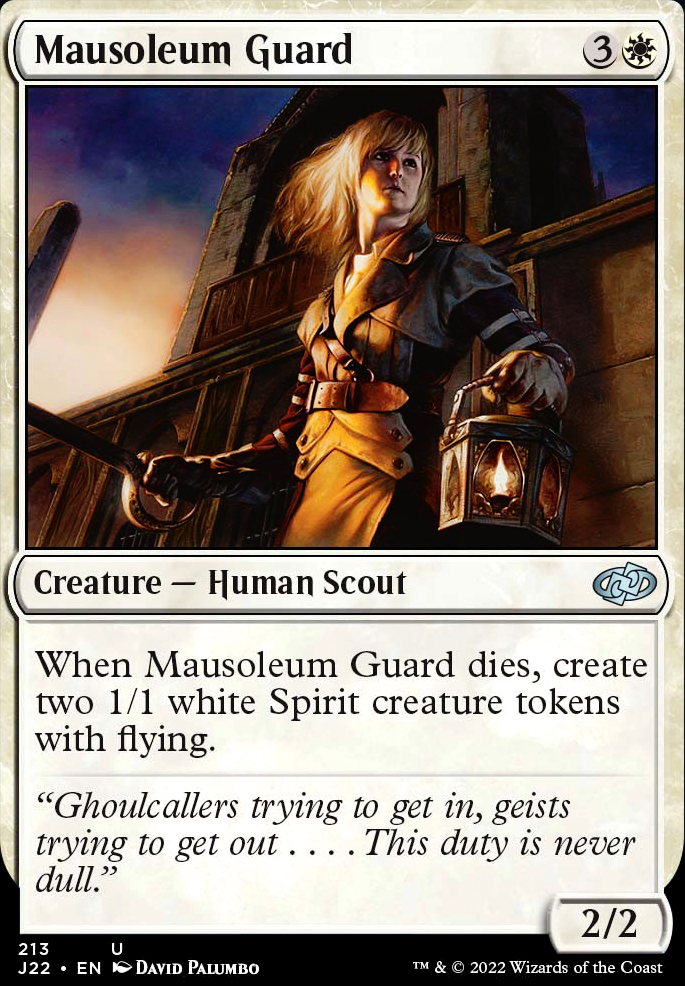 Featured card: Mausoleum Guard