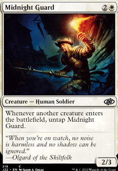 Midnight Guard feature for Pauper power