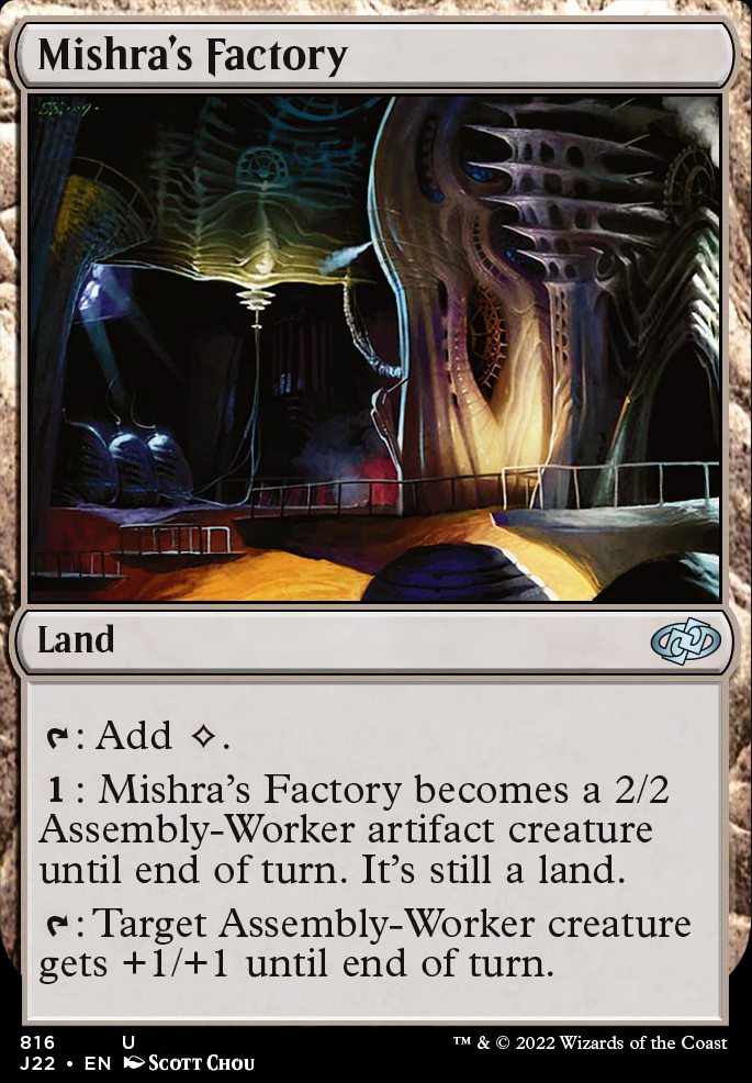 Mishra's Factory feature for Mono-Black Land Destruction (Spellchaser)